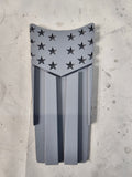 87-07 Touring-Konsoleneinsatz 3D amerikanische Flagge