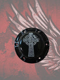 23.5+ Celtic cross themed fuel cap assembly