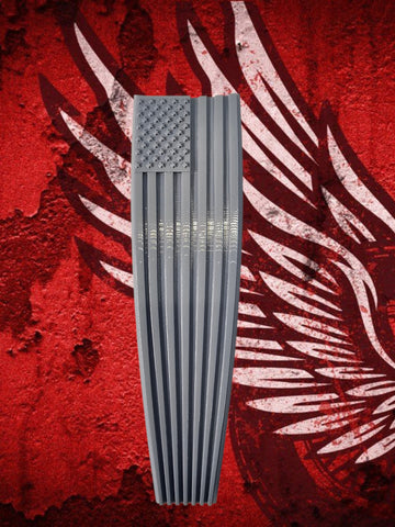 08+ touring console insert American flag