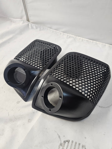 14-24 (Rockford) Harley Davidson bag lid Speaker Grill Cover 2" tweeter