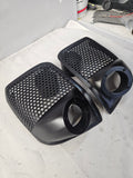 14-24 (Rockford) Harley Davidson bag lid Speaker Grill Cover 2" tweeter
