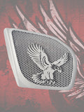 98-2023 Road Glide Innenverkleidung 3D Eagle Lautsprecher Grillabdeckungen Set