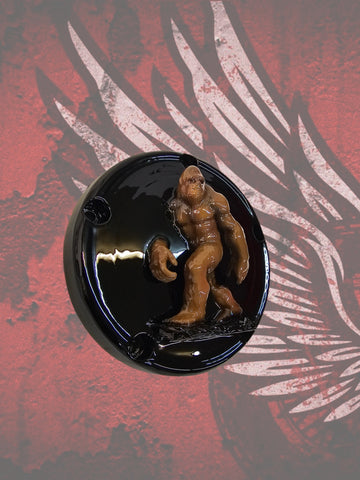 3D Bigfoot  themed derby cover