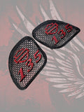 98 to 2024+ Road Glide 3D motor size speakers grill covers set