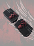19 to 26+ Indian Chieftain webbed skull inner speaker grills set