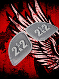 98 to 2026+ Road Glide 3D soldiers cross 22 speakers grill covers set