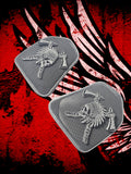 19 to 25+ Indian Challenger warrior themed inner speaker grills set