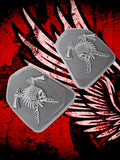 19 to 25+ Indian Challenger warrior themed inner speaker grills set