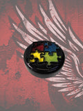 3D autism awareness fuel cap