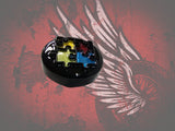 3D autism awareness fuel cap