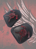 19 to 25+ Indian Challenger warrior themed inner speaker grills set