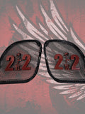 98 to 2026+ Road Glide 3D soldiers cross 22 speakers grill covers set