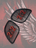 98 to 2026+ Road Glide 3D soldiers cross 22 speakers grill covers set