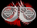 97-2026+ Harley inner 3D 250 Anniversary speakers grill covers set