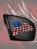 98-2024+ Road Glide 3D tattered flag speakers grill covers set
