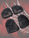 19 to 25+ warrior Indian bag lid grills set