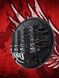 3D embossed tattered American flag