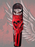 Harley Davidson softail console with 3D skull theme