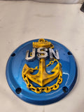 USN Harley derby cover