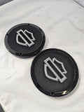 A set of bag shield theme speakers grill covers