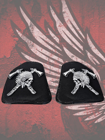 19 to 25+ warrior Indian bag lid grills set