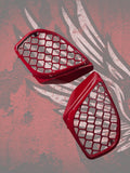 98-2024+ Road Glide 3D dragon scales speakers grill covers set