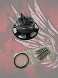 23.5+ wolf Viking themed fuel cap assembly