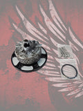 23.5+ wolf Viking themed fuel cap assembly