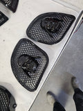 98 to 2024+ Road Glide 3D Vader speakers grill covers set