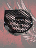 97-25+ Harley inner 3D punisher speakers grill covers set