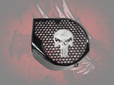 97-25+ Harley inner 3D punisher speakers grill covers set