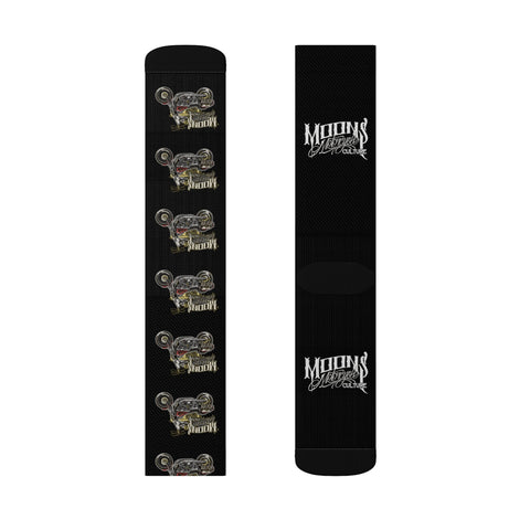 MOONSMC® Red Rider FXR Sublimation Socks