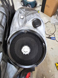 A set of bag Skull Warbonnet speakers grill covers