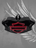 3D shield theme for Double horn cover