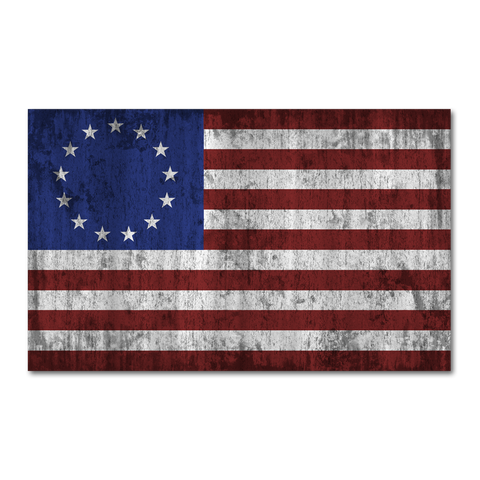 Betsy Ross Flag Decal
