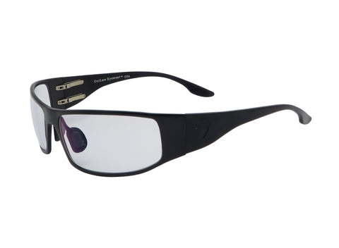 Fugitive TAC Military Aluminum Sunglass- Black frame with Polarized Gray