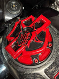 23.5+ Shark Shield themed fuel cap assembly