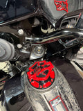 23.5+ Shark Shield themed fuel cap assembly