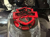 23.5+ Shark Shield themed fuel cap assembly