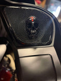 98 to 2024 Road Glide 3D vampire speakers grill covers set