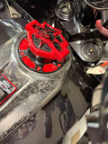 23.5+ Shark Shield themed fuel cap assembly