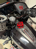 23.5+ Shark Shield themed fuel cap assembly