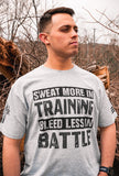 Sweat More In Training