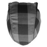 Hot Leathers Gray Buffalo Plaid Headwrap HWH1110