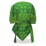 Hot Leathers Green Paisley Headwrap HWH1116