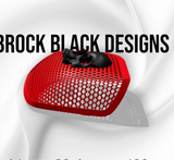 24+ Harley Davidson bag lid Speaker Grill Cover Ancient Skull