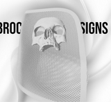 24+ Harley Davidson bag lid Speaker Grill Cover Ancient Skull