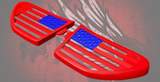 14 to 18 Indian American flag themed inner speaker grills set