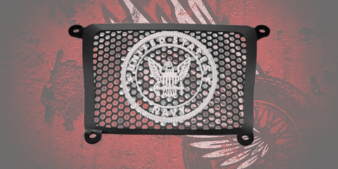 17 to 23 radiator grill US NAVY