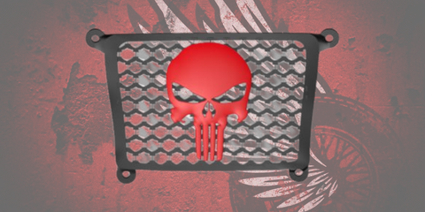 17 to 23 radiator grill punisher